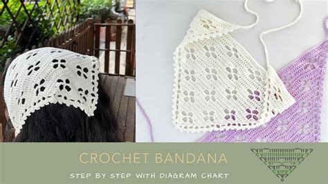 Hair Bandana Crochet Pattern