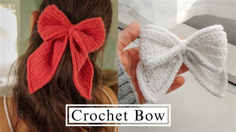 Hair Bow Crochet