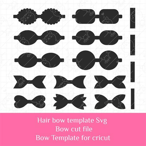 Download Hair Bow SVG File - SVG Design Files