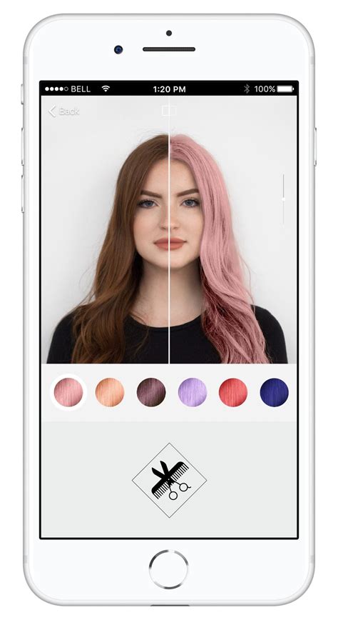 Hair Color Simulation Apps