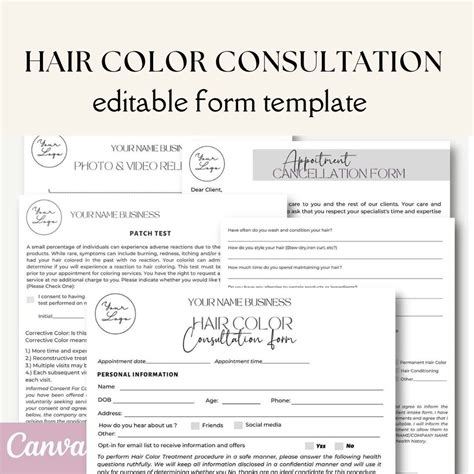 Hair Color Waiver