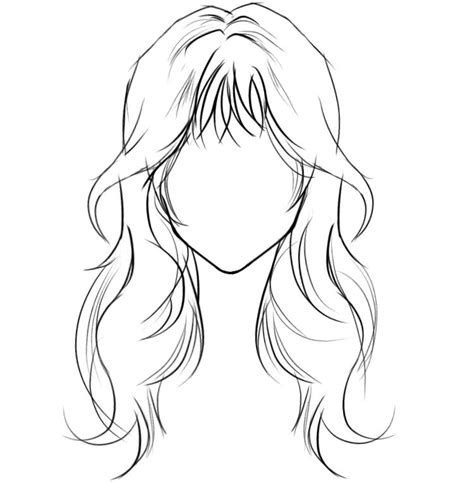 Front View Hair