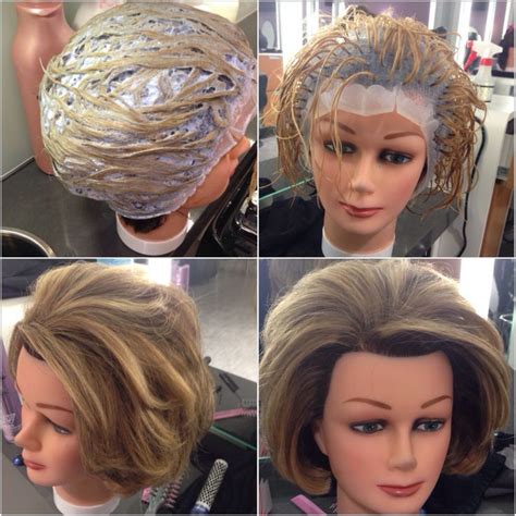 Hair Highlighting Process