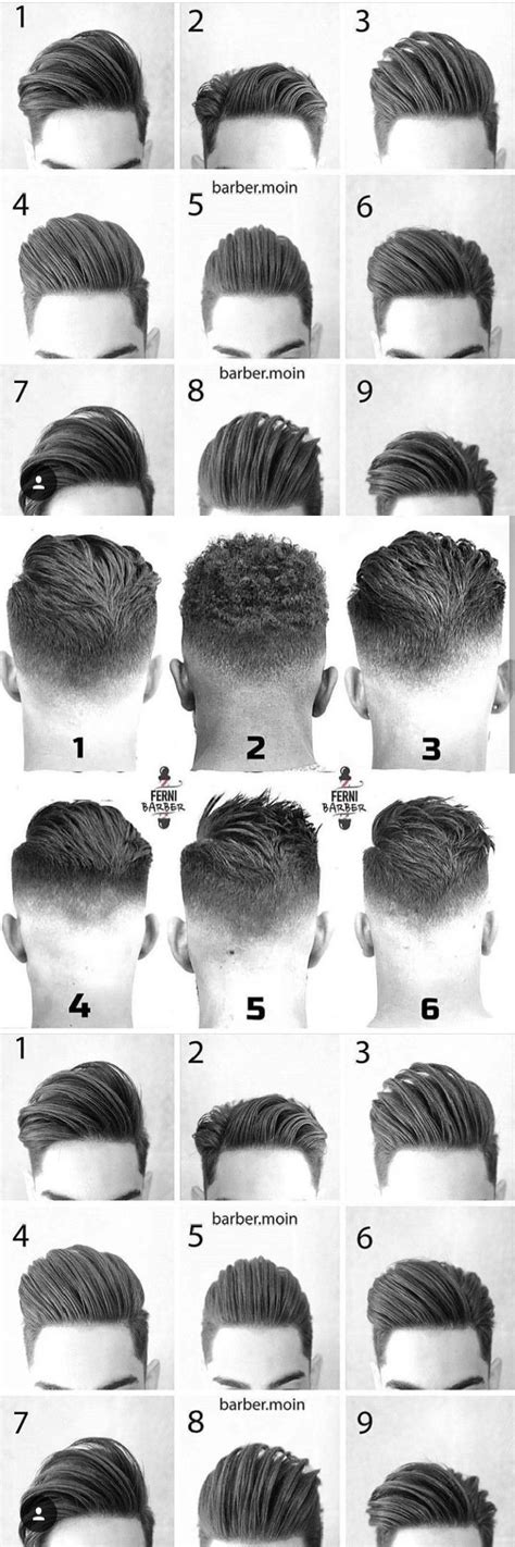 Hair Lengths Chart Men