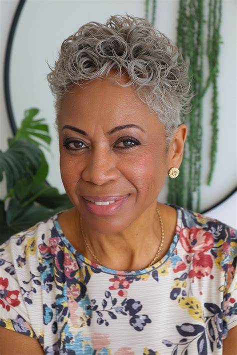 Hair Style For Black Woman Over 60