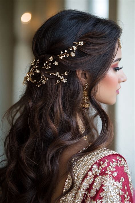 Hair Style For Indian Wedding Bride