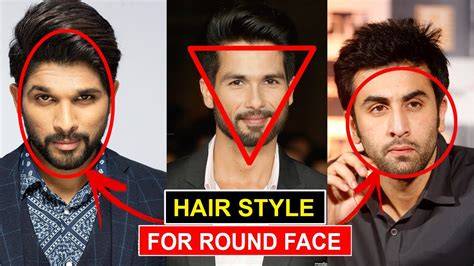 Hair Style For Man In Round Face