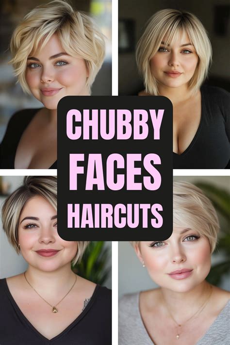 Hair Style For Round Chubby Face Woman
