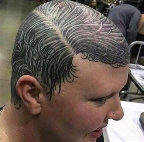 Hair Style Tattoo