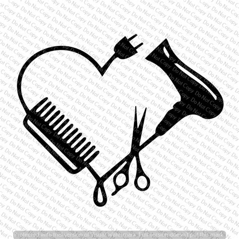 Unleash Your Inner Hair Goddess with Free Hair Stylist SVG - Craft Like a Pro!
