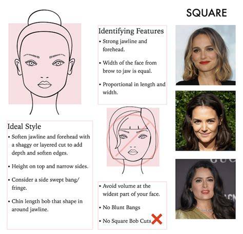 Square Face / The Best Haircuts for SquareShaped Faces