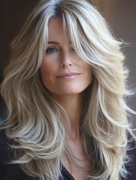 Haircuts Long Hair Over 50