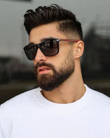 Hairstyle For Men With Beard