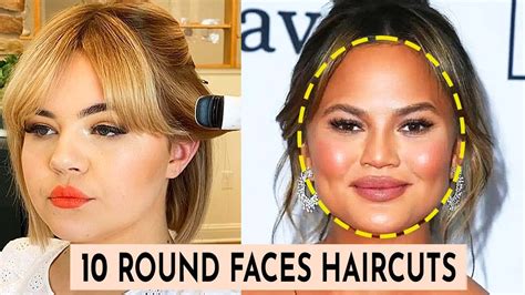 Hairstyle For Round Face Shape