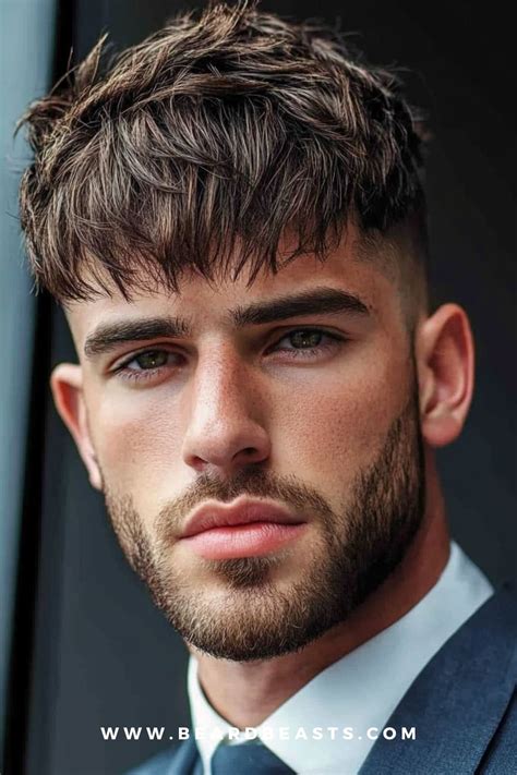 Hairstyle For Square Face Men