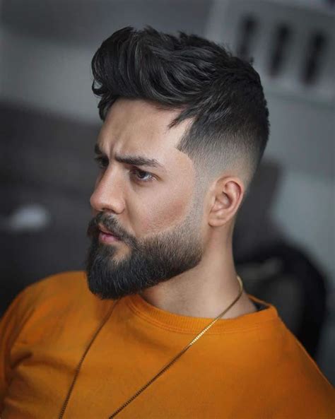 Hairstyle With Beard Style