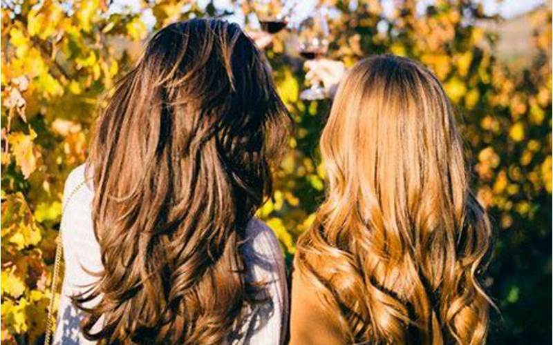 Hairstyles For Blonde And Brunette Duos