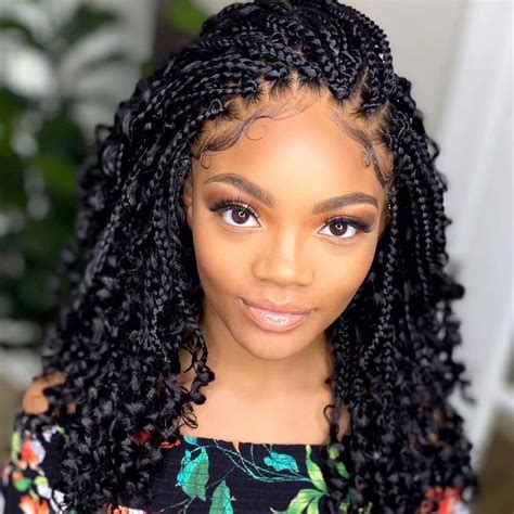 Hairstyles For Crochet Box Braids