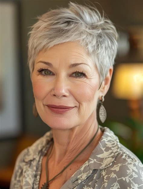 Hairstyles For Short Hair Over 60