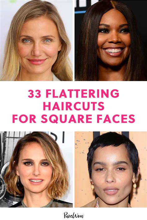 Hairstyles For Square Face