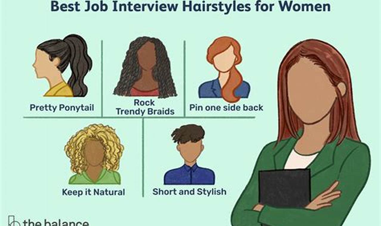 Hairstyles for Women Going on a Job Interview