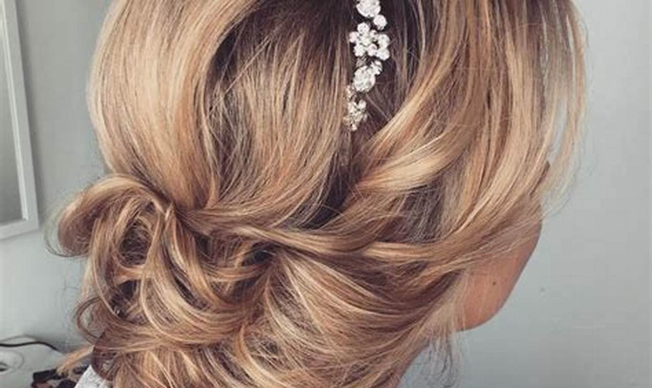 Hairstyles for a Wedding with Medium-Length Hair