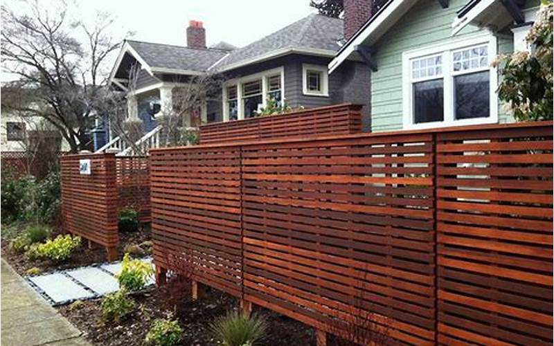 Half Height Privacy Fence