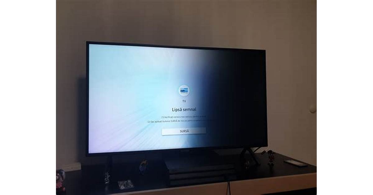 Half Black Screen on Samsung TV