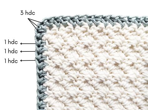 Half Double Crochet Border