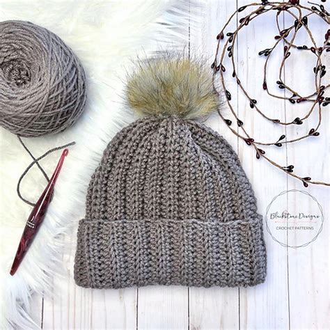 Half Double Crochet Hat