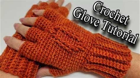 Half Finger Gloves Crochet