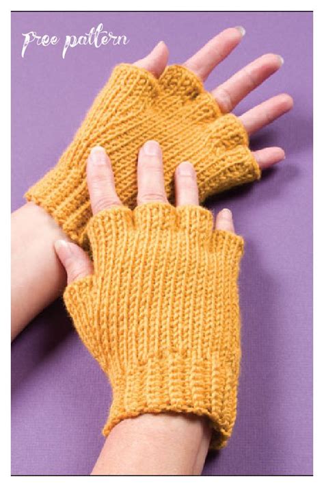 Half Finger Gloves Crochet Pattern Free