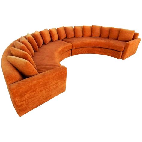 Half Round Couch