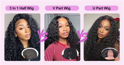 Comparison Table: Half Wig vs. U-Part vs. Full Lace
