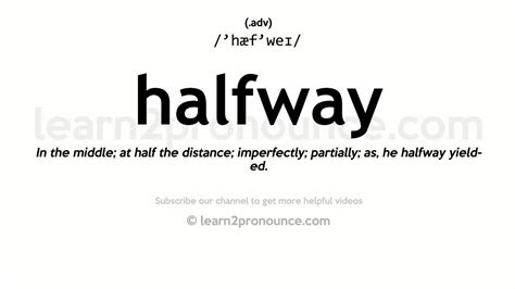 Halfway Meaning In Tagalog