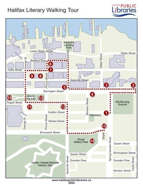 Halifax Walking Tour Start