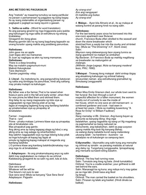 Halimbawa Ng Metodo: Mga Epektibong Paraan Sa Pagtuturo Ng Kinakailangang Kaalaman