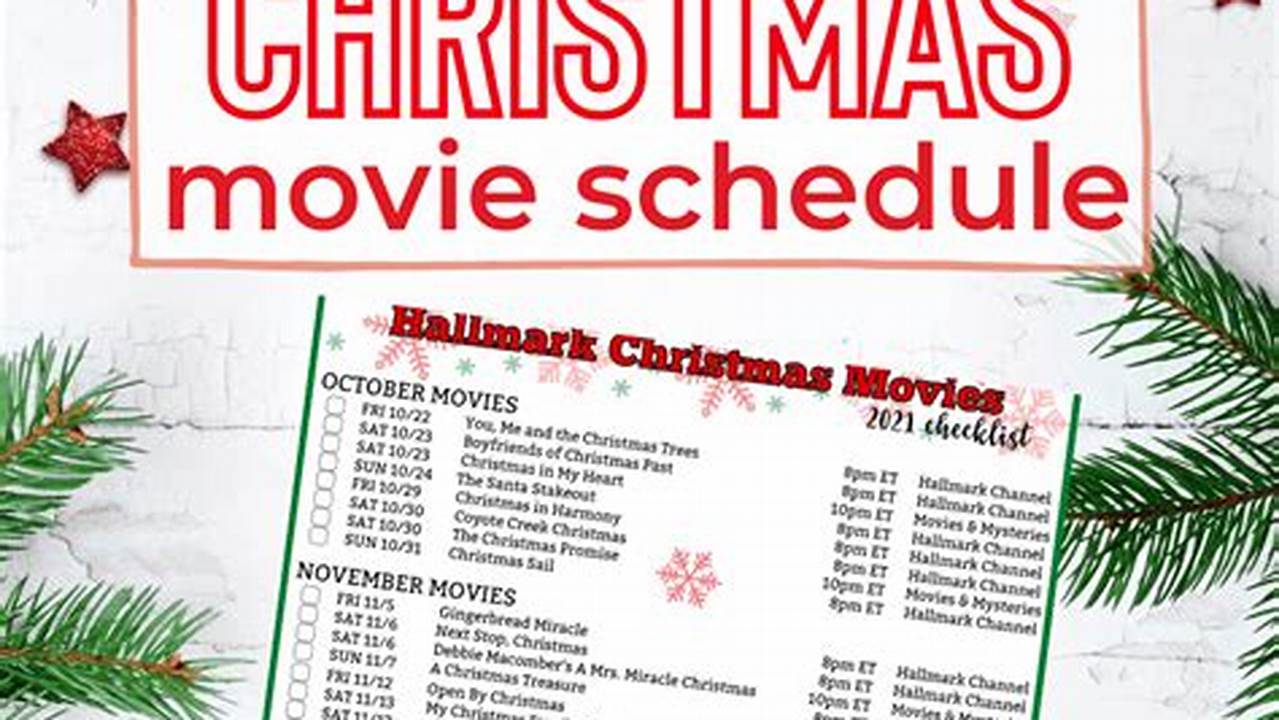 Hallmark Movies And Mysteries January 2024 Schedule