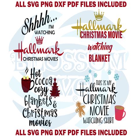 Sparkle up Your Christmas Crafting with Unique Hallmark Christmas SVG Designs