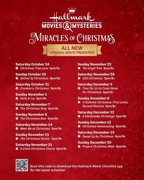 Hallmark Channel Just Released 2019 Christmas Movie Schedule!