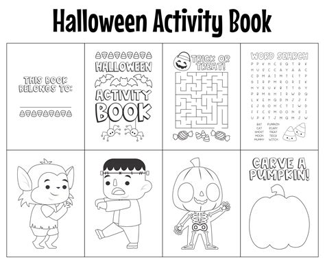 Halloween Activity Book Printable