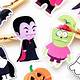 Halloween Clothespin Puppets Free Printable