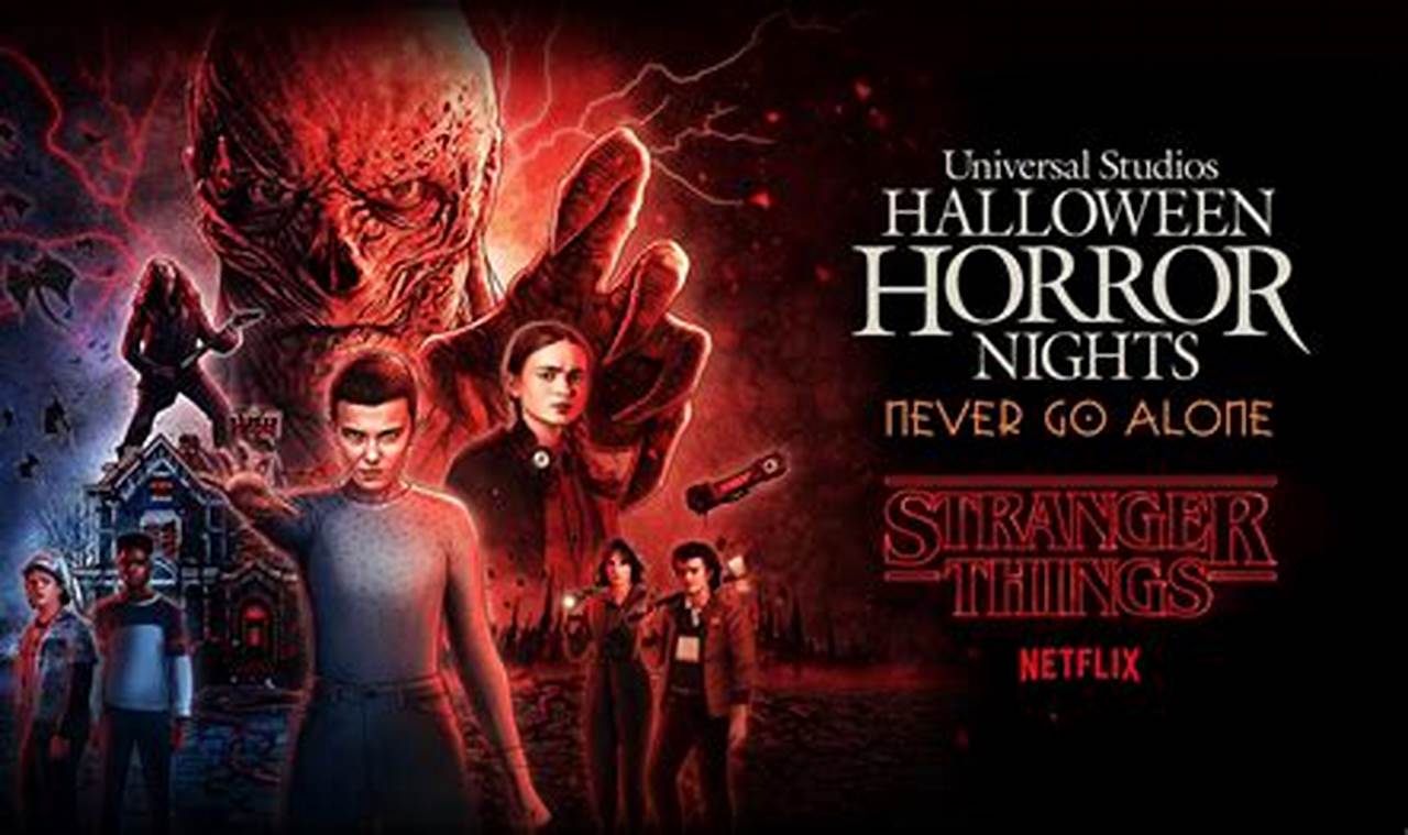 Halloween Horror Nights Stranger Things 2024