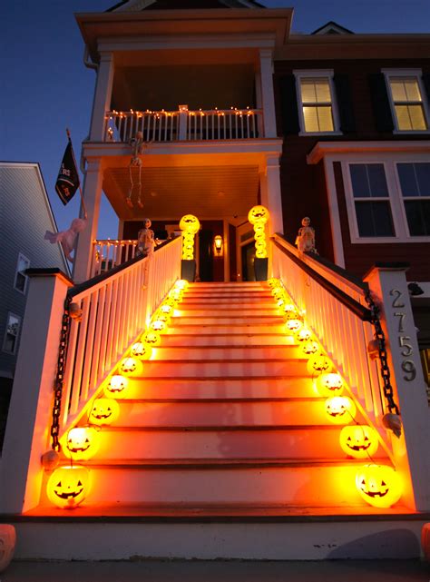 Halloween Stair Lights: Adding Spooky Charm To Your Home