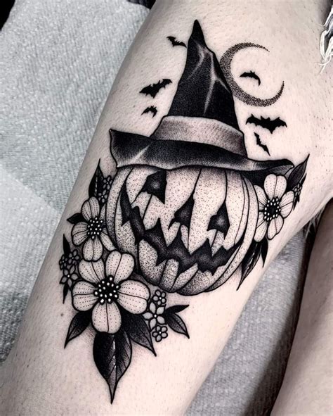 50 Awesome and Creepy Halloween Tattoos DesignBump