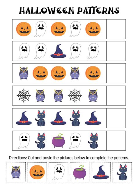 Halloween Worksheets For Free