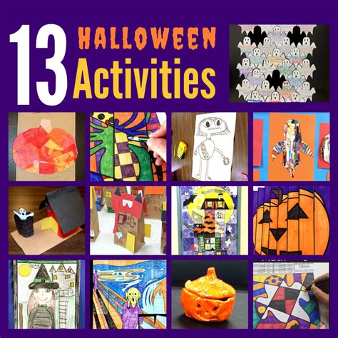 Halloween Art Lessons for Kids
