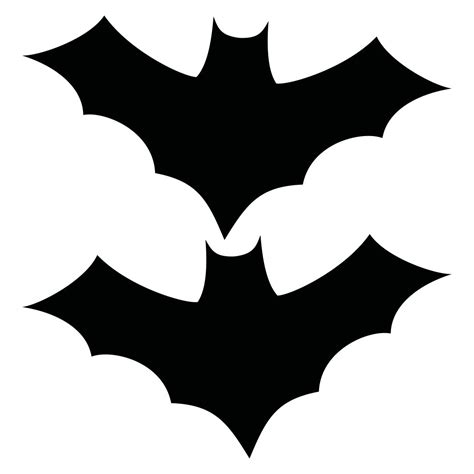 Halloween Bat Cut Out Template