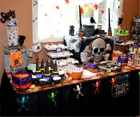 Halloween Candy Table Names