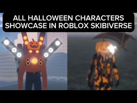 Halloween Characters - Roblox